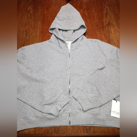 NWT Brunette the Label 3XL-4XL Middle Sister Full Zip Hoodie, Classic Gr… - Picture 4 of 14